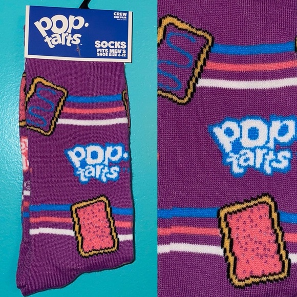 Pop Tart Socks New - Picture 2 of 12